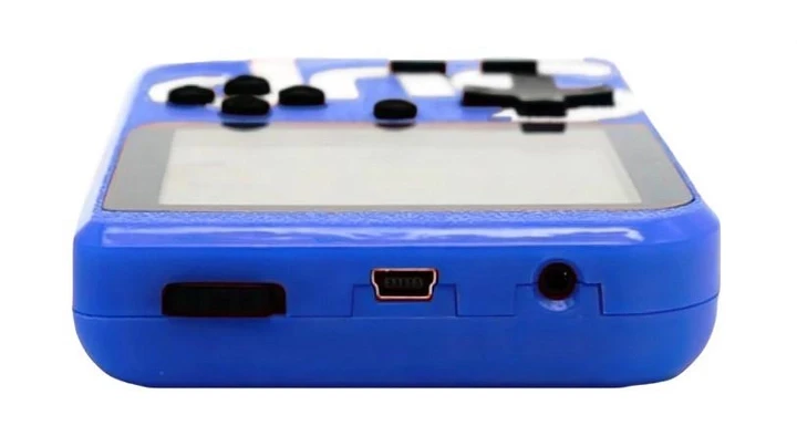 Приставка портативна з джойстиком Sup Retro Dendy 400в1 Game Box 3" на двох Синій (8283) - фото 5 Приставка портативна з джойстиком Sup Retro Dendy 400в1 Game Box 3" на двох Синій (8283) - фото 5