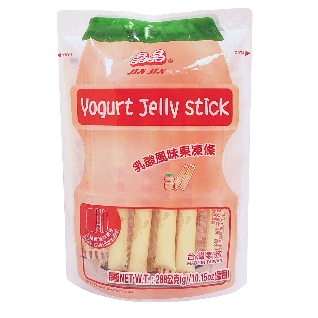 Конфеты японские желейные Jin Jin Yogurt Jelly Stick 288 г (1812343163)