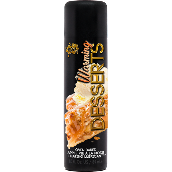 Їстівний лубрикант 4в1 WET Warming Desserts Oven Baked Apple Pie a La Mode зі смаком пирога - фото 1 Їстівний лубрикант 4в1 WET Warming Desserts Oven Baked Apple Pie a La Mode зі смаком пирога - фото 1