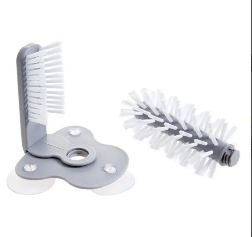 Щетка для мытья стаканов и бутылок Multi-Function Suction Cup Brush (11877799) - фото 4