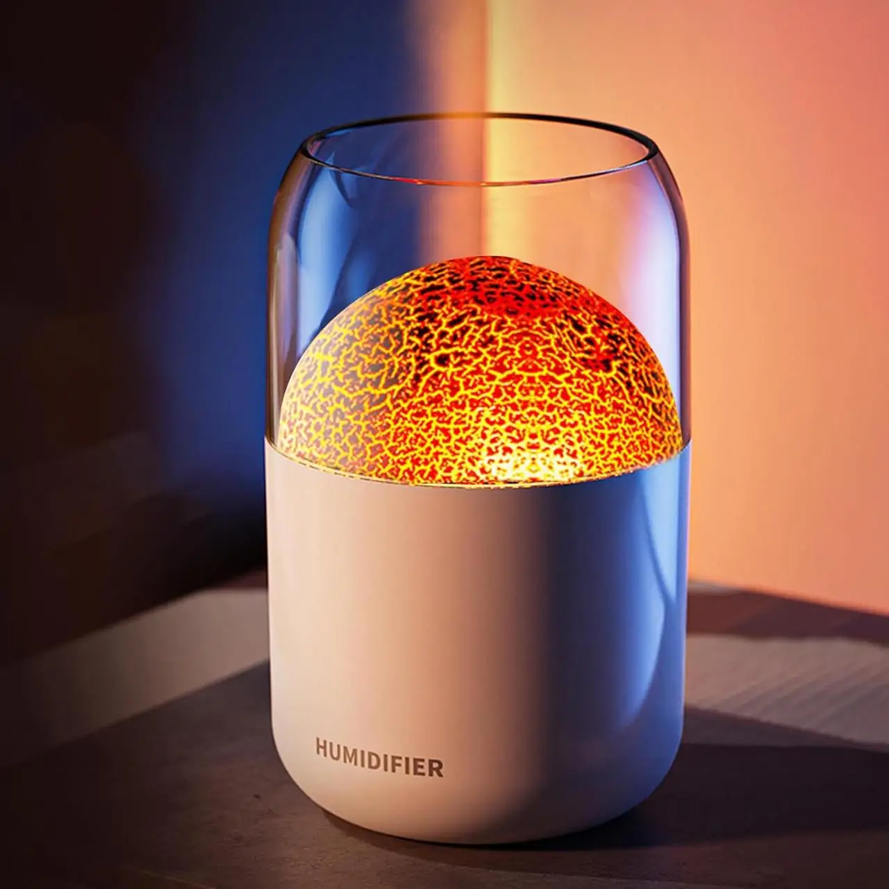 Увлажнитель воздуха настольный Humidifier ультразвуковой с подсветкой (01238) - фото 8