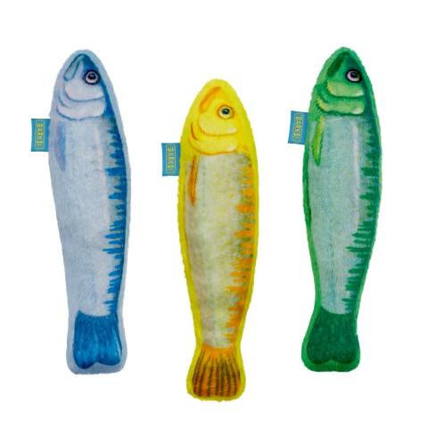 Іграшка для котів Barksi Рибки сардини з котячою м'ятою та дзвіночком 16,5 см - фото 2 Іграшка для котів Barksi Рибки сардини з котячою м'ятою та дзвіночком 16,5 см - фото 2