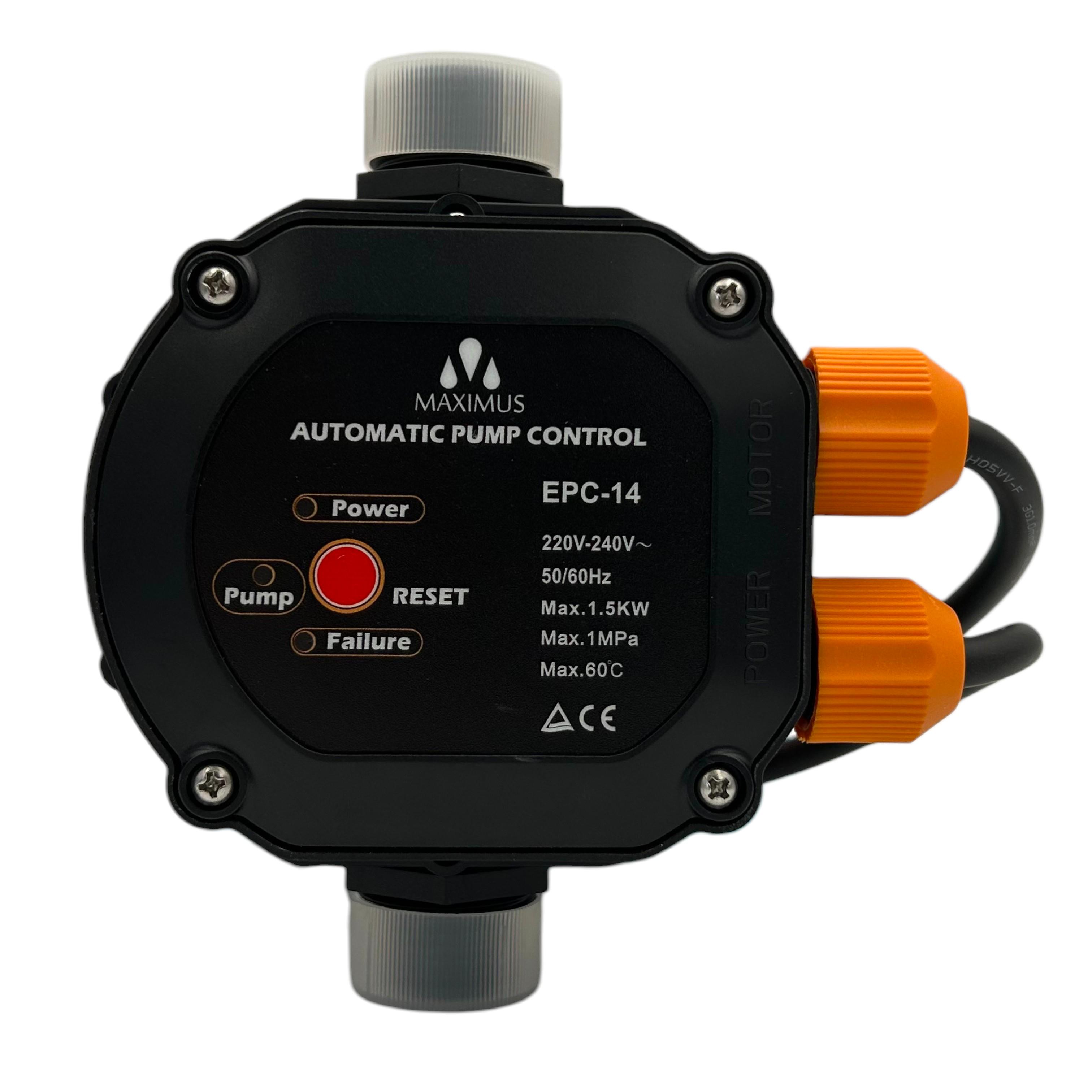 Контроллер давления Maximus EPC-14 1,5 кВт с защитой от сухого хода (29113872)