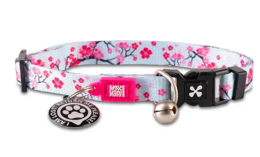 Нашийник для котів Max & Molly Smart ID Cat Collar Cherry Bloom One Size (197021)