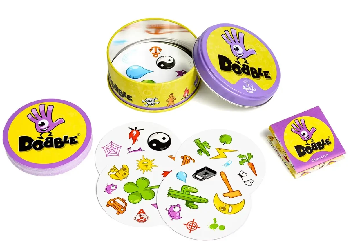 Настільна гра Dobble (2333598057) - фото 4 Настільна гра Dobble (2333598057) - фото 4