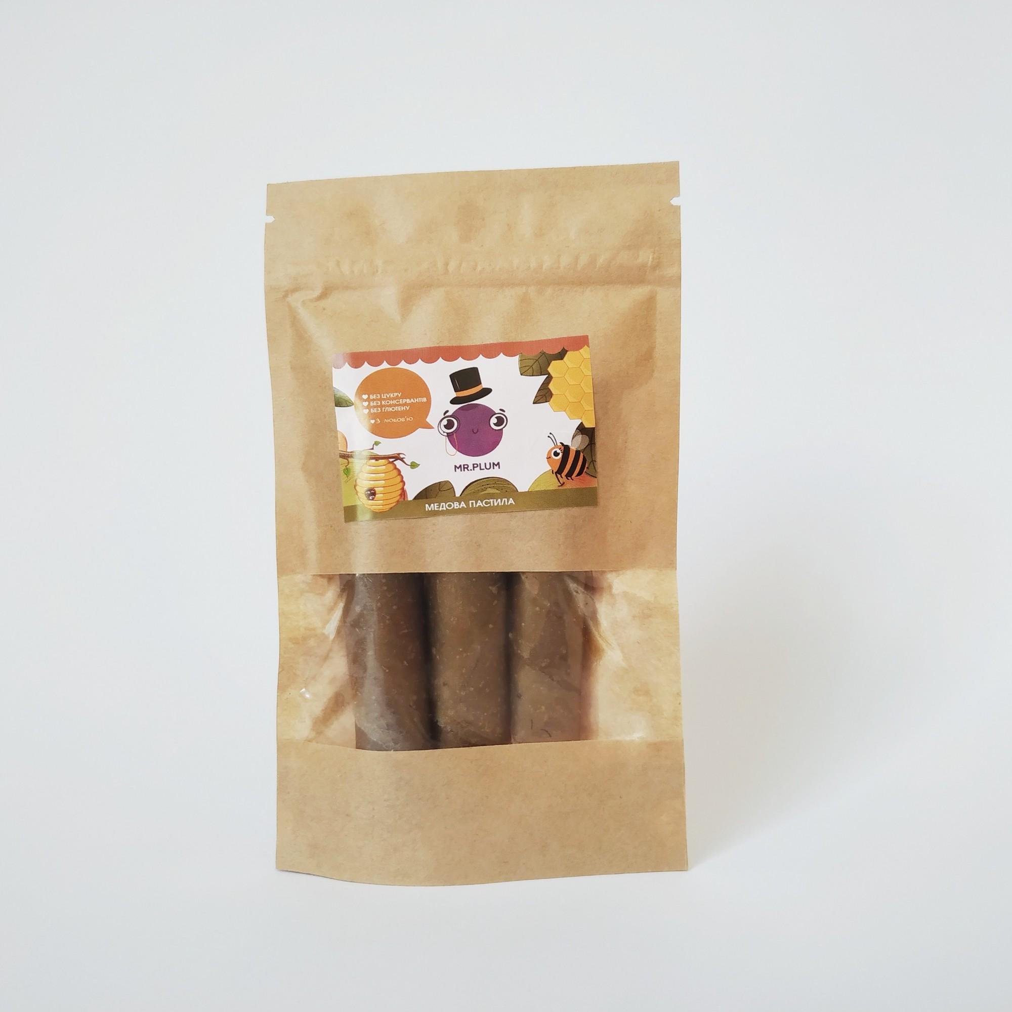 Пастила натуральная Mr.Plum Яблоко-Мед 50 г - фото 2 Пастила натуральная Mr.Plum Яблоко-Мед 50 г - фото 2