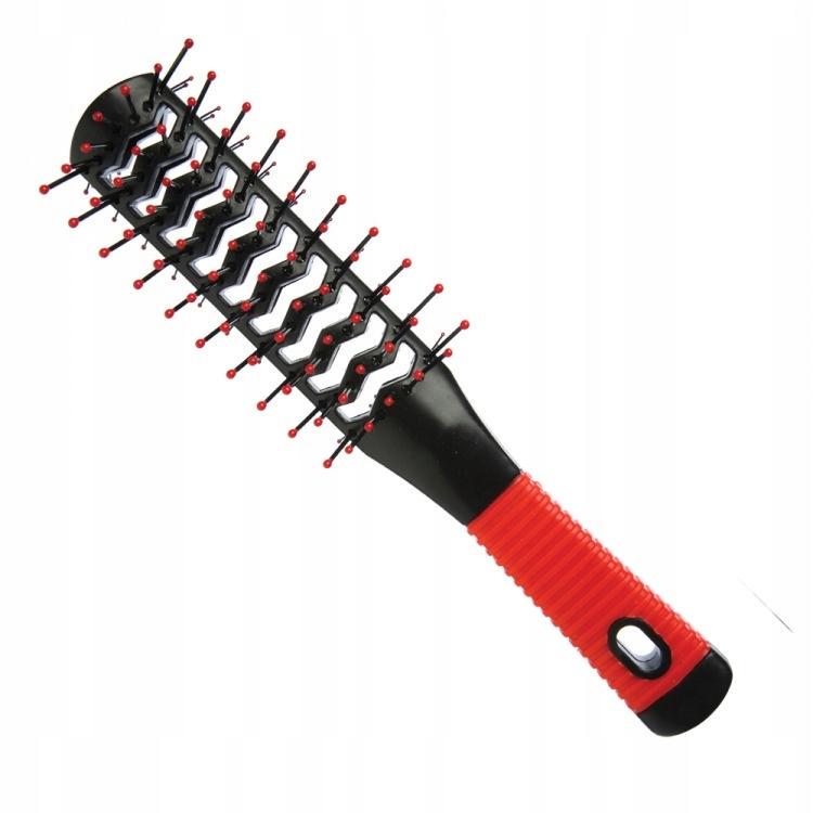 Гребінець двосторонній гребінець ДенІС professional скелетний вузький С02 Червоний (1453071811) - фото 2 Гребінець двосторонній гребінець ДенІС professional скелетний вузький С02 Червоний (1453071811) - фото 2