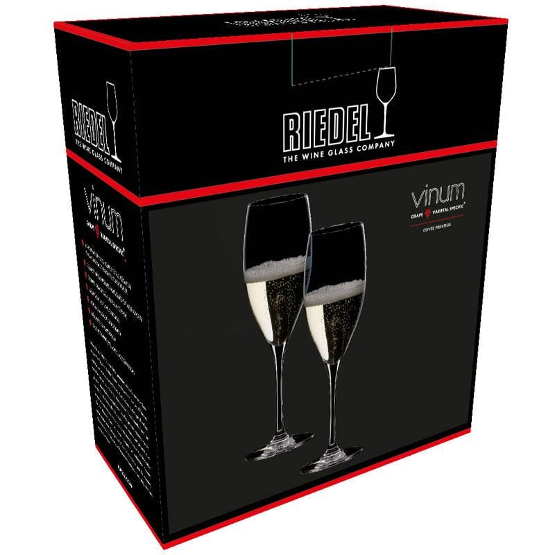 Набір келихів для шампанського Riedel Vinum 2 шт.230 мл (6416/48) - фото 7 Набір келихів для шампанського Riedel Vinum 2 шт.230 мл (6416/48) - фото 7