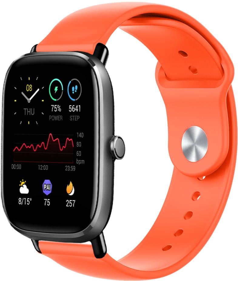 Ремінець Base для Amazfit GTS 2 mini 20 мм Orange (21582)