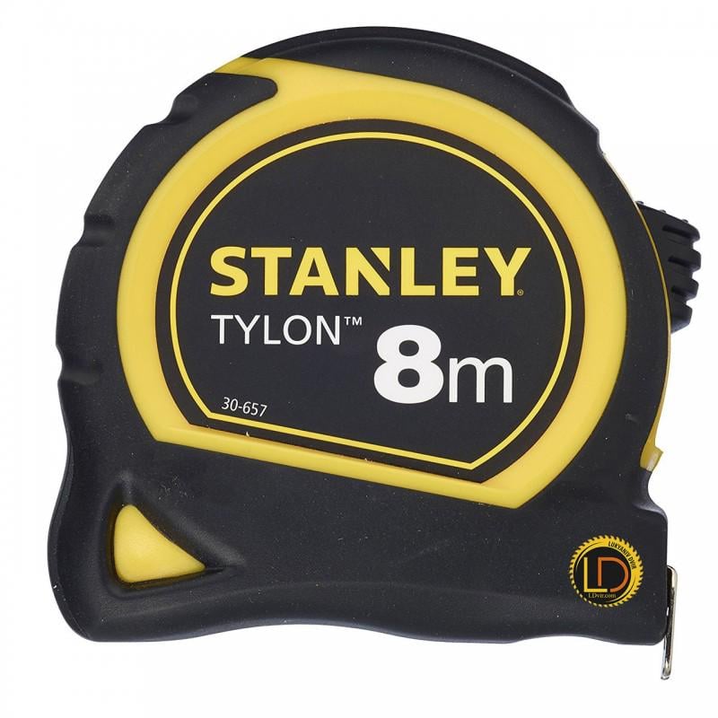 Рулетка измерительная Stanley Bimat 0-30-657, 8 м×2,5 см, с блокатором ленты, упаковка 6 шт блистер