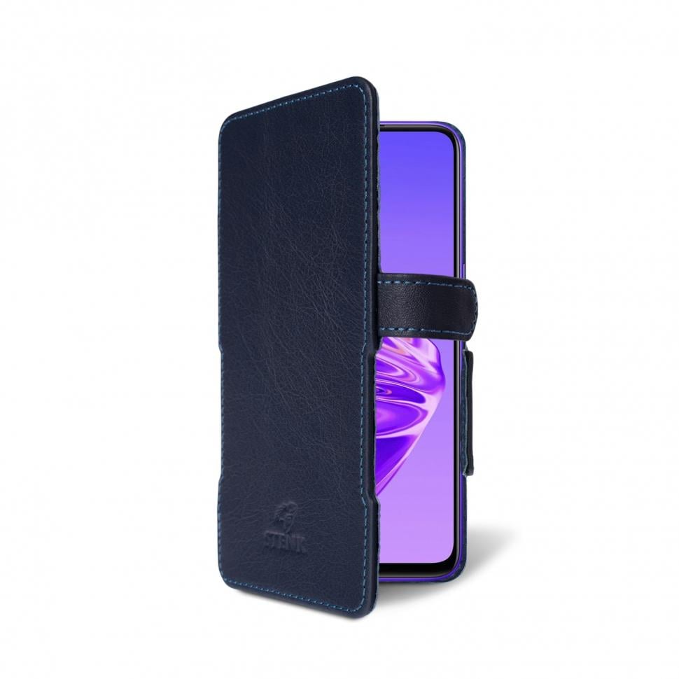 Чехол книжка Stenk Prime для Realme 5 Синий (65314)