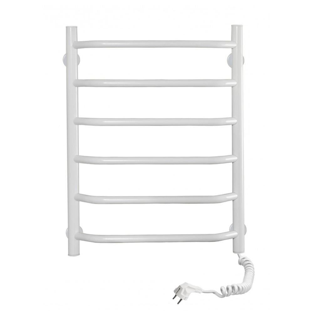 Полотенцесушитель электрический SANTAN Лестница Блюз правосторонняя 480х600 мм Белый (111942)