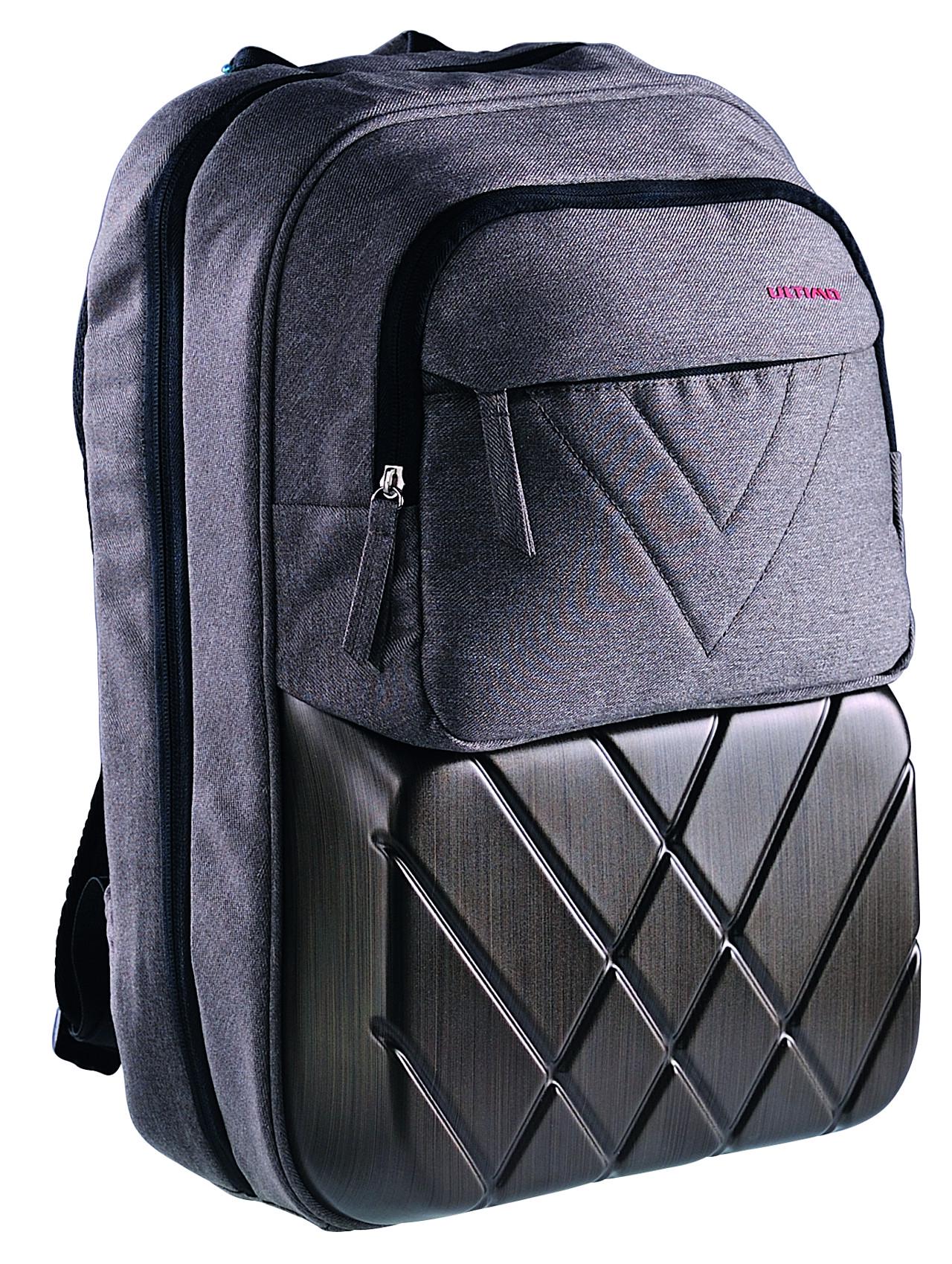 Ранець ZіBі Ultimo Expert 24x20x38 см 19 л Сірий (ZB16.0227EG)