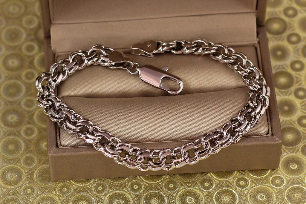 Браслет Xuping Jewelry круглый бисмарк 20 см х 7 мм Золотистый (2301668517)