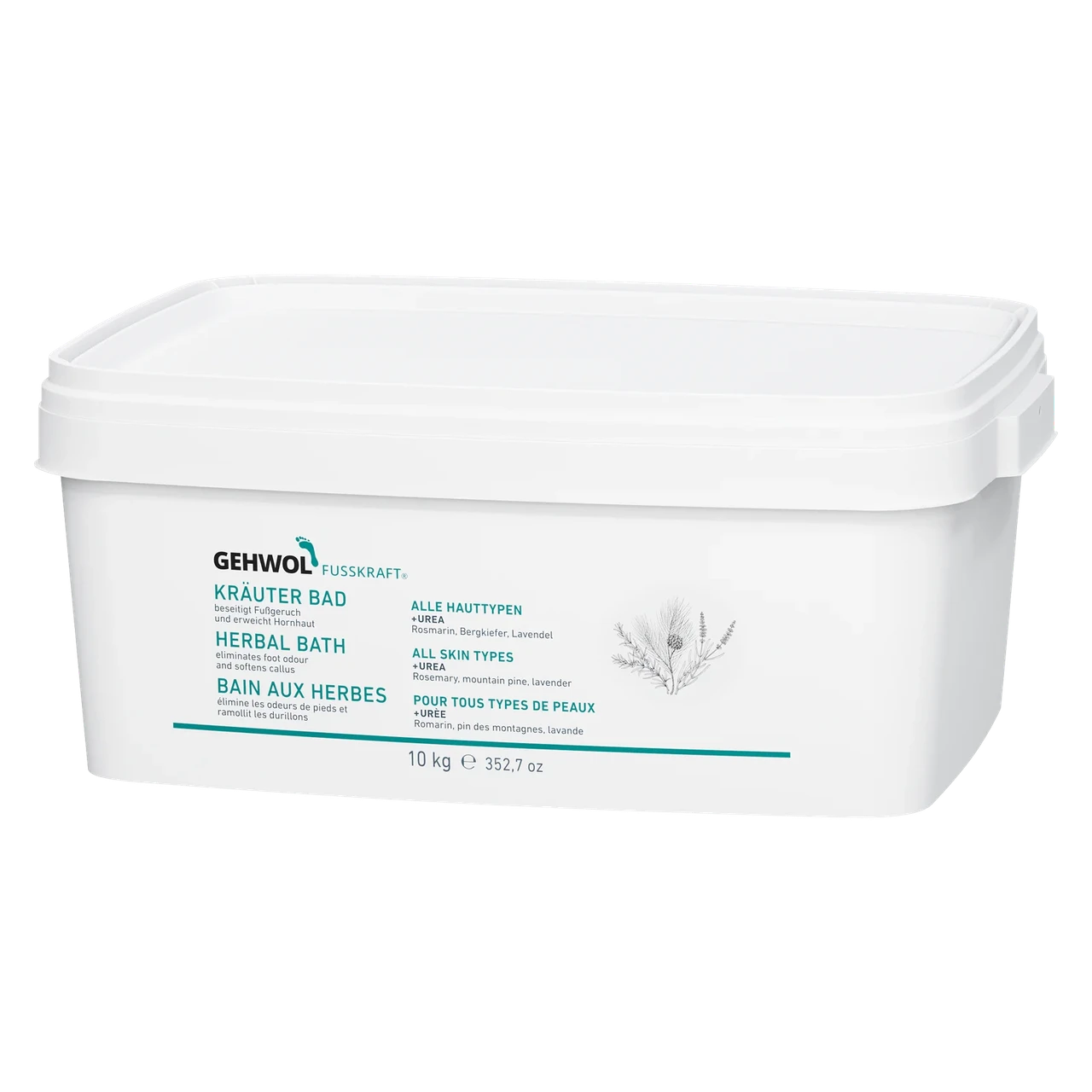 Ванна для ног травяная Gehwol Herbal Bath 10 кг