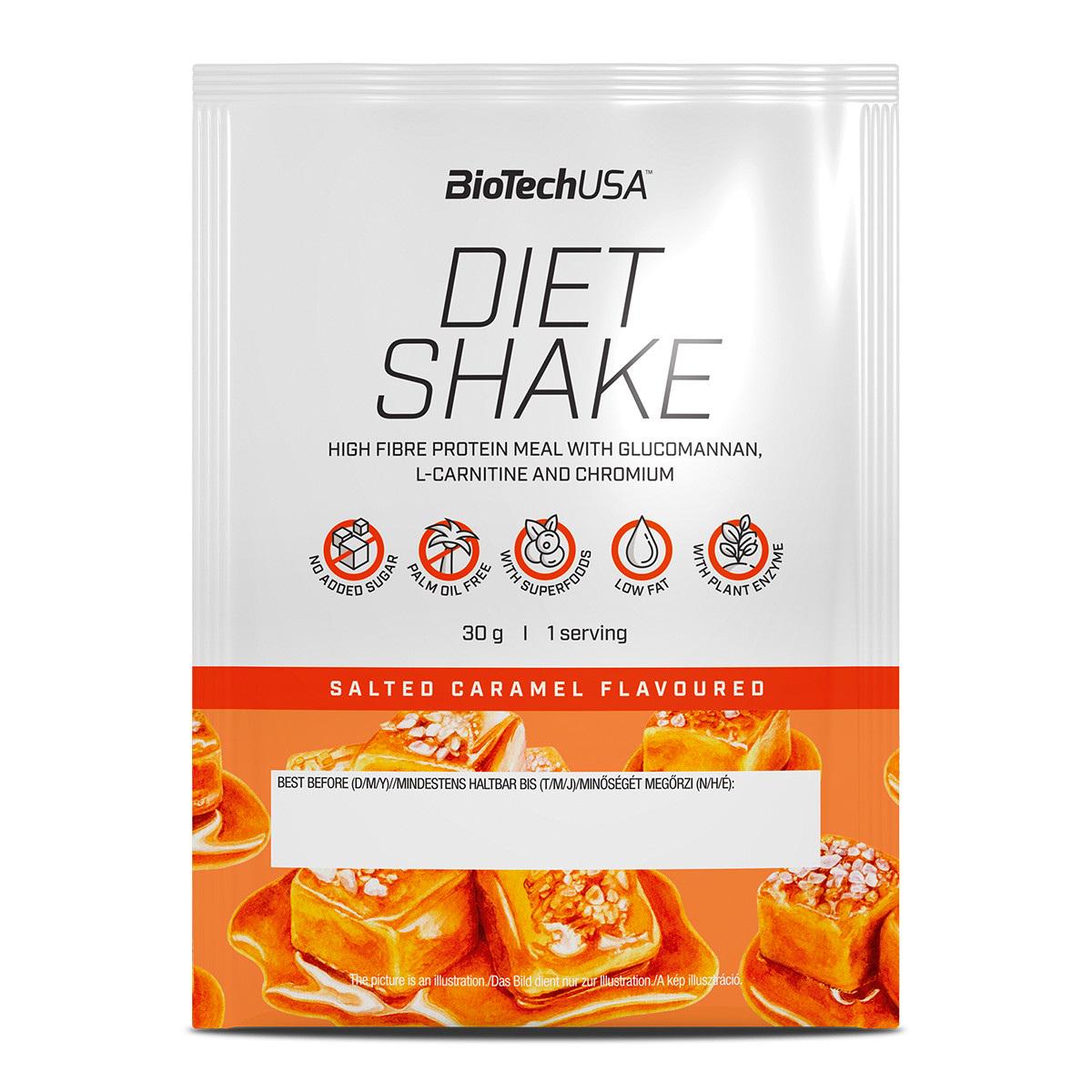 Заменитель питания BioTechUSA Diet Shake 30 г 1 порция Salted caramel