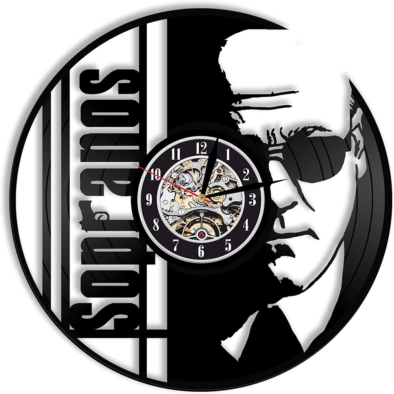 Часы настенные Клан Сопрано 2947 из виниловой пластинки