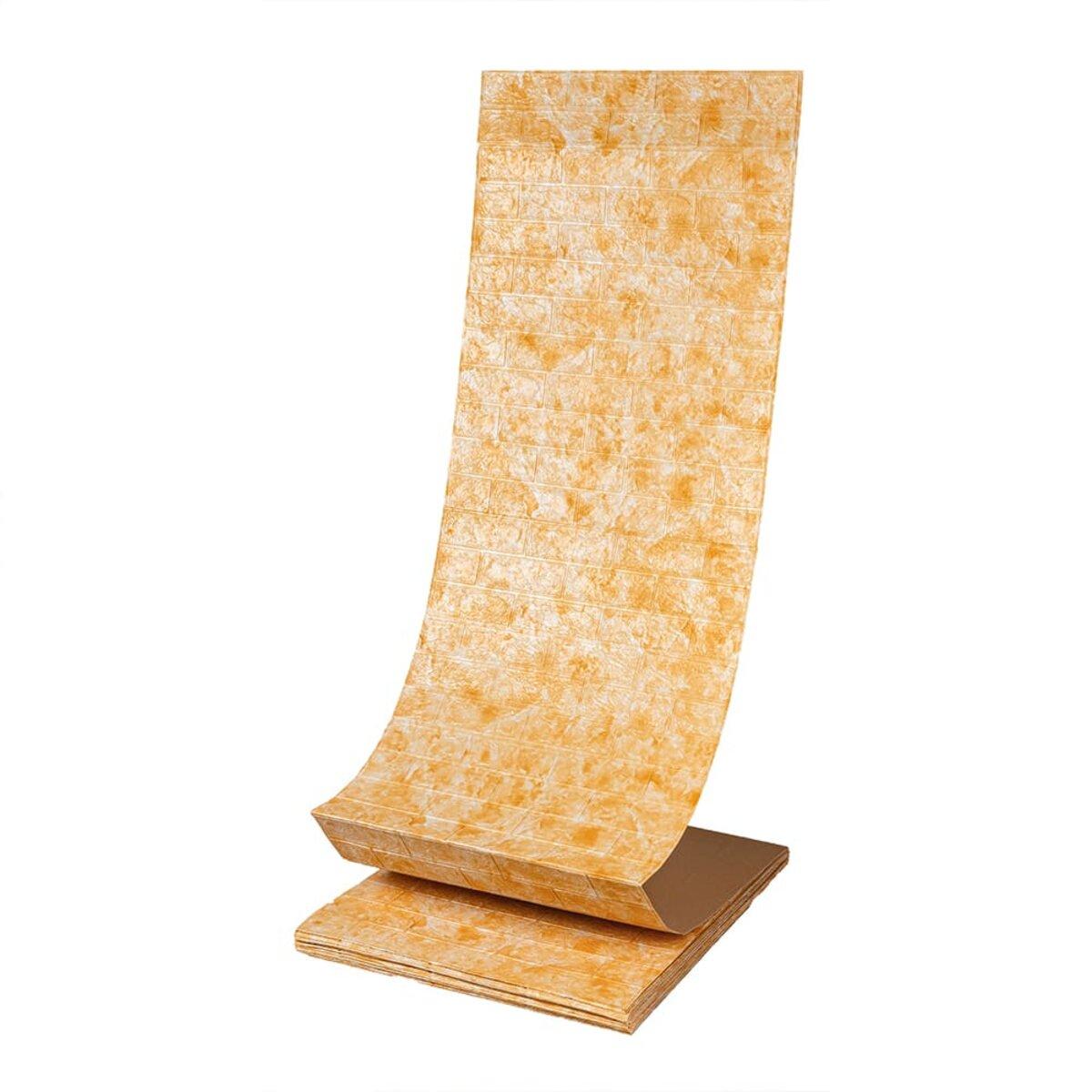 3D-панель Мрамор на самоклеющейся основе 19600x700x3 мм Бежевый (SW-00001473)