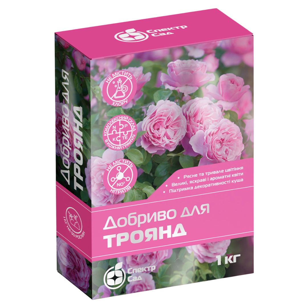 Удобрение гранулированное для роз Спектр Сад 1 кг (K51007)