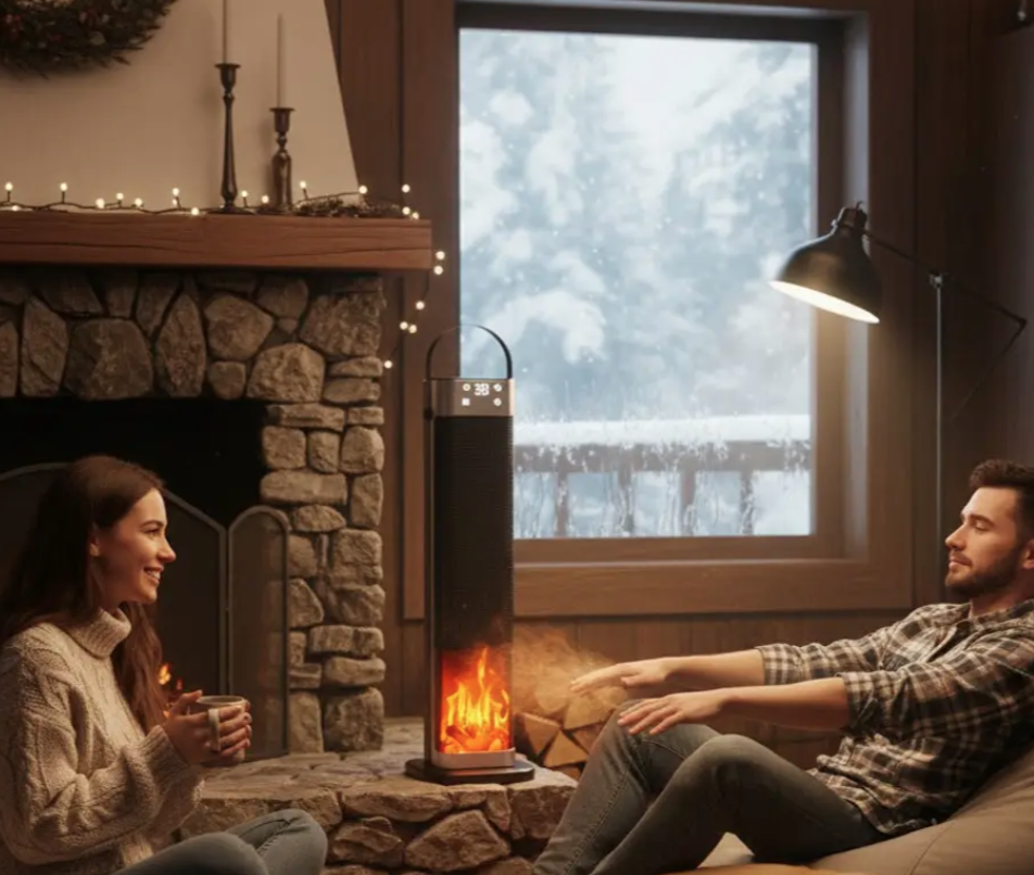 Тепловентилятор вертикальный HQ30-300BS 1500 Вт (234588708) - фото 2 Тепловентилятор вертикальный HQ30-300BS 1500 Вт (234588708) - фото 2