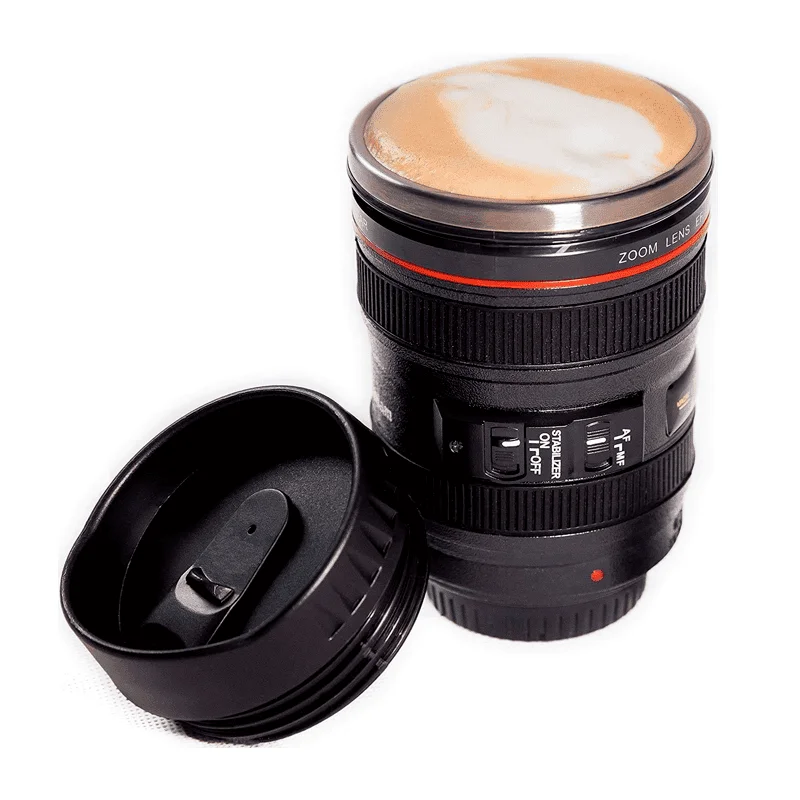 Термочашка в виде объектива от фотоаппарата 350 мл (29433526) - фото 4 Термочашка в виде объектива от фотоаппарата 350 мл (29433526) - фото 4