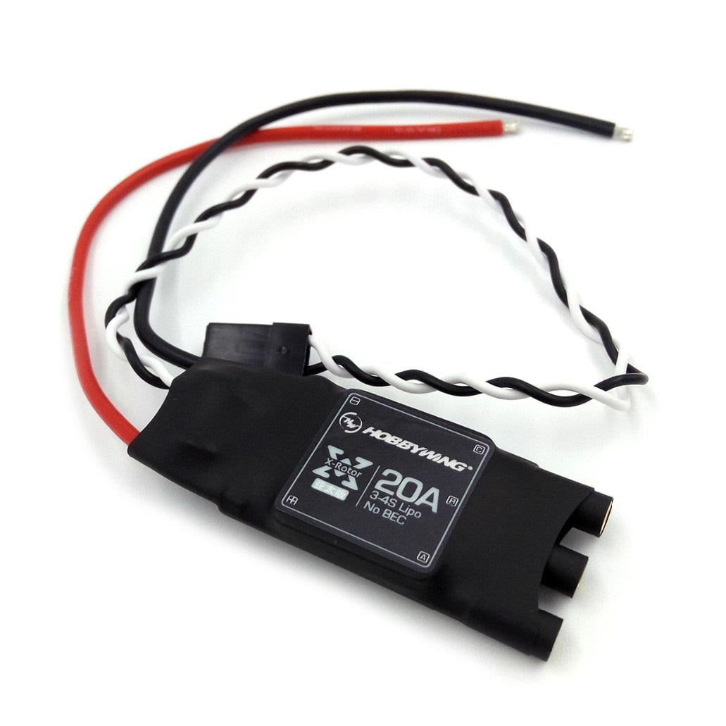 Регулятор двигателя ESC 20A Hobbywing XRotor X9 PLUS 3-4S OPTO для крыла мультикоптера (00-00028470)