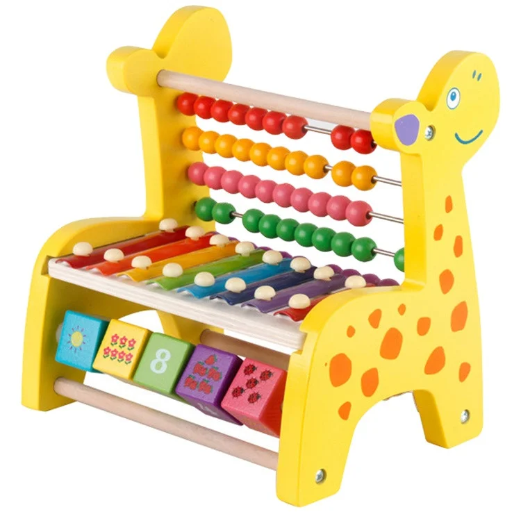 Счета деревянные детские Жираф учебный набор Fortune idea (oueiea24182404)