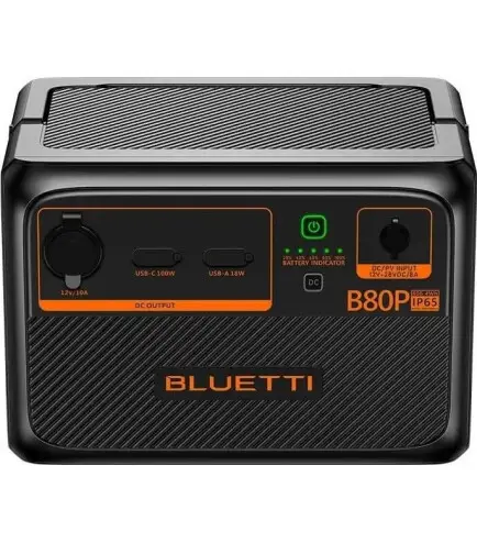 Додаткова батарея для зарядної станції BLUETTI B80P Expansion Battery Black - фото 3 Додаткова батарея для зарядної станції BLUETTI B80P Expansion Battery Black - фото 3