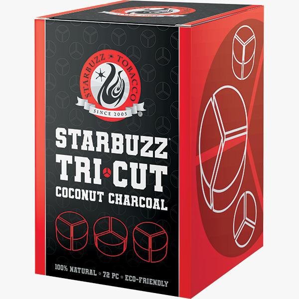 Уголь кокосовый Starbuzz Tri-Cut 1 кг (str1 )