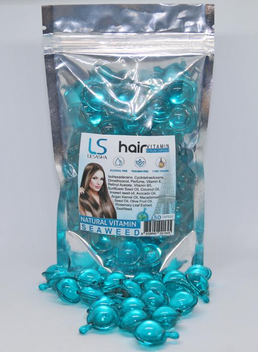 Капсулы для волос Lesasha Hair Serum Vitamin c водорослями 50 шт.