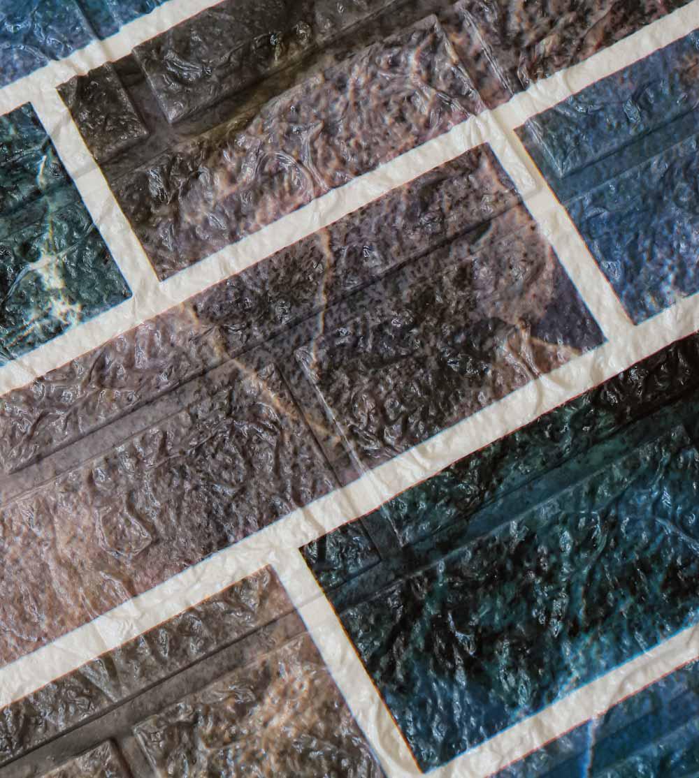 3D-панель самоклейна декоративна Цегла кашемір 700x770x5 мм (630) - фото 2 3D-панель самоклейна декоративна Цегла кашемір 700x770x5 мм (630) - фото 2