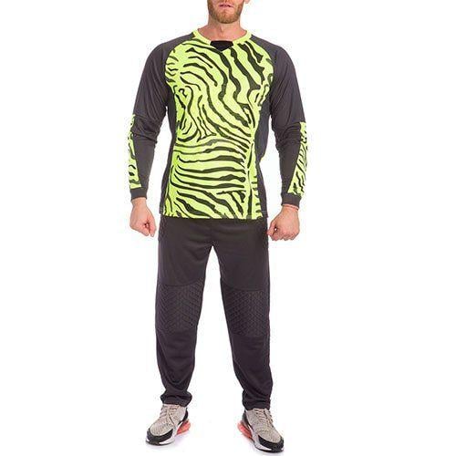 Футбольная форма вратаря CO-023 3XL Салатово-черный (57429349)