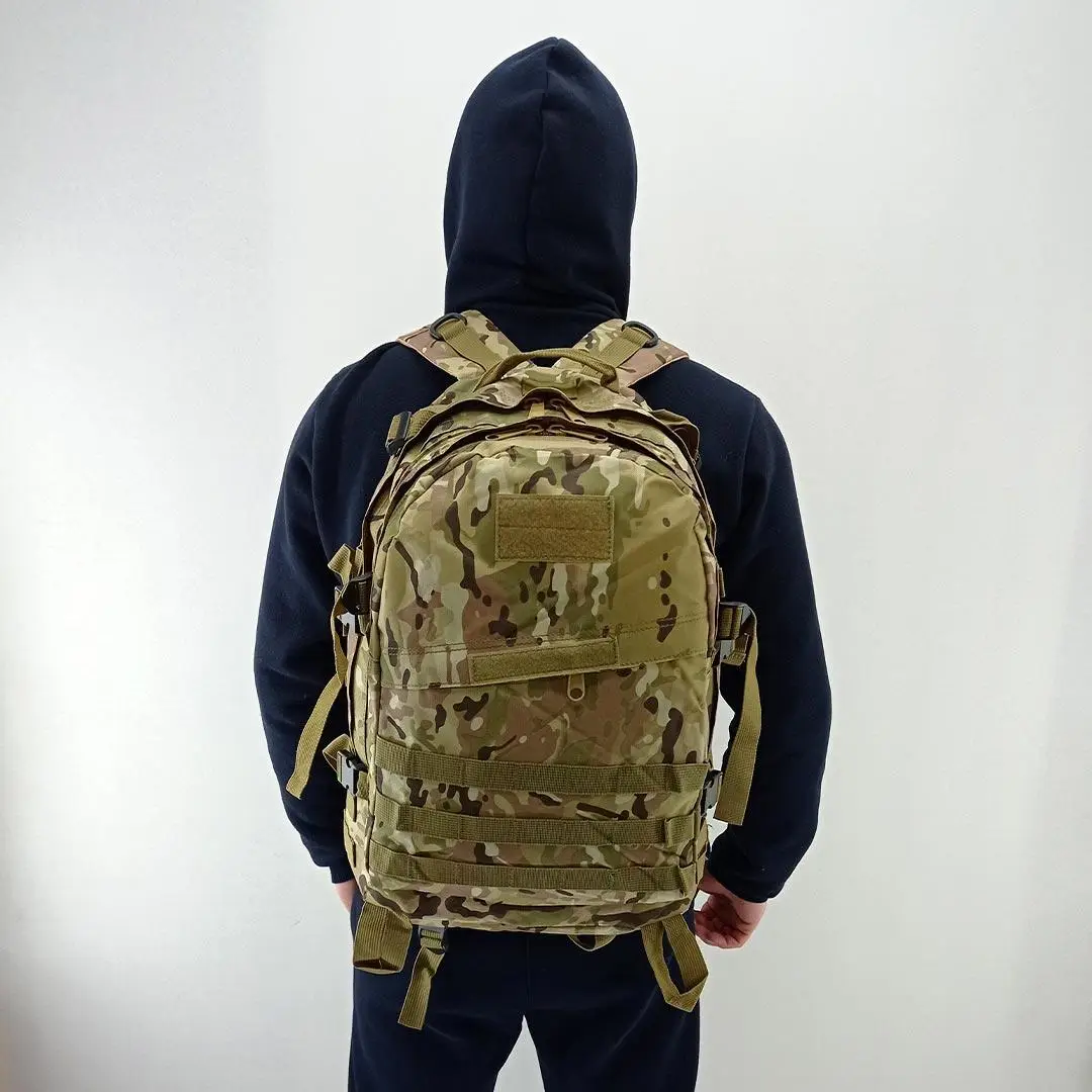 Рюкзак тактический Tactical Raid походный 40 л Multicam (601-multicam) - фото 7 Рюкзак тактический Tactical Raid походный 40 л Multicam (601-multicam) - фото 7