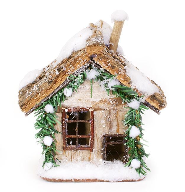 Новогодний декор BonaDi Домик (NY27-H14)