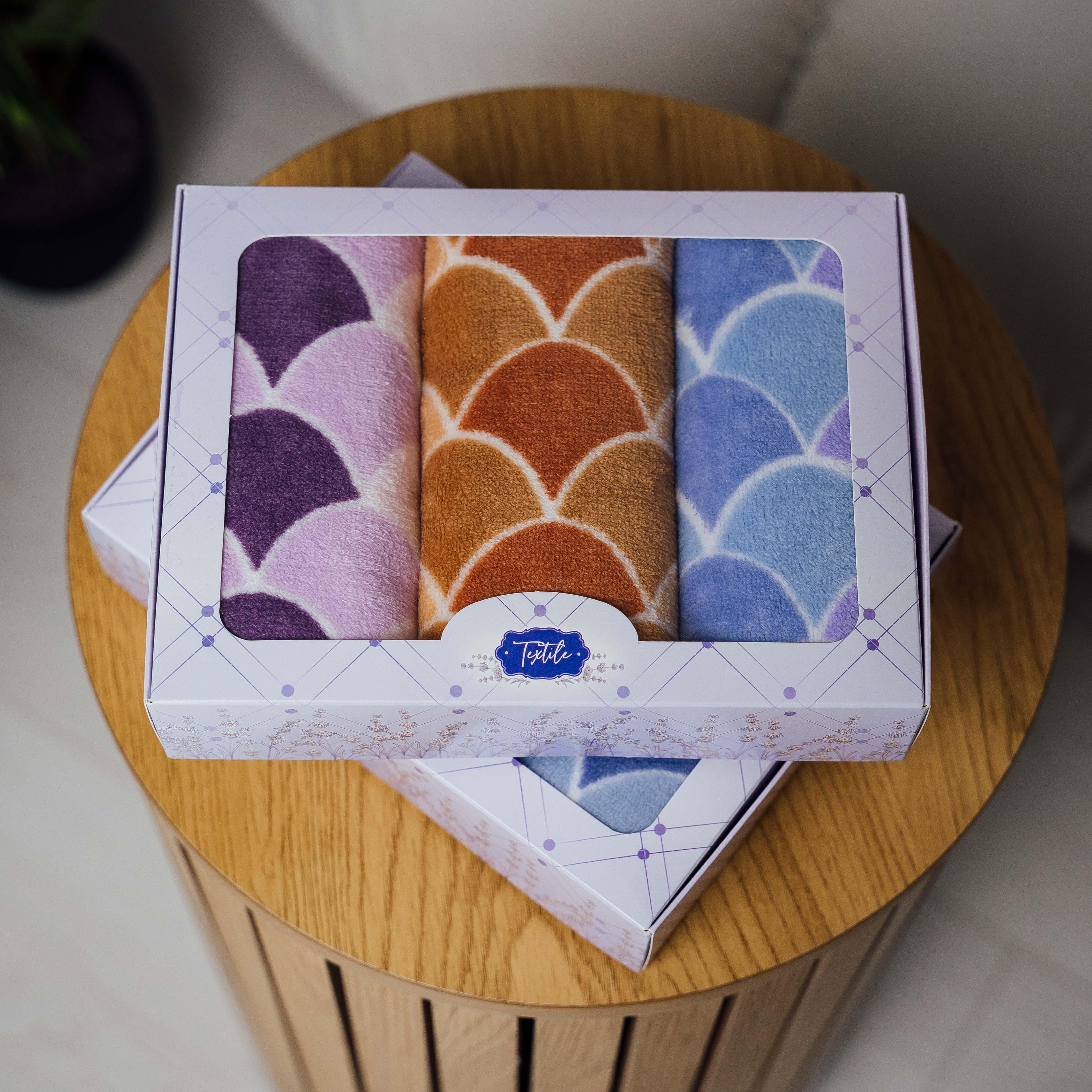 Набор кухонных полотенец 87227 MicroClean 3 шт. 25х50 см (17092)