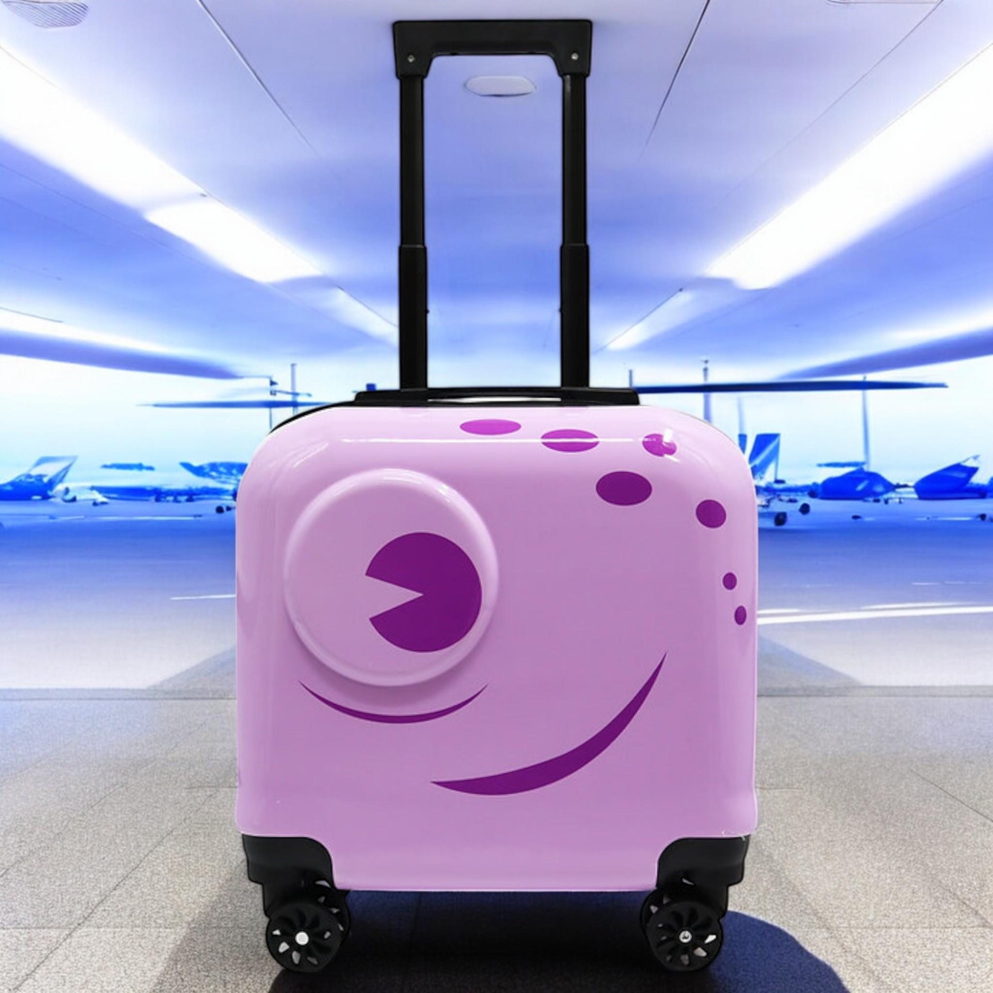 Валіза дитяча H&H Jolly Octogenarian ABS-пластик на 4 коліщатках з кодовим замком 35 л (S_F-1) - фото 2