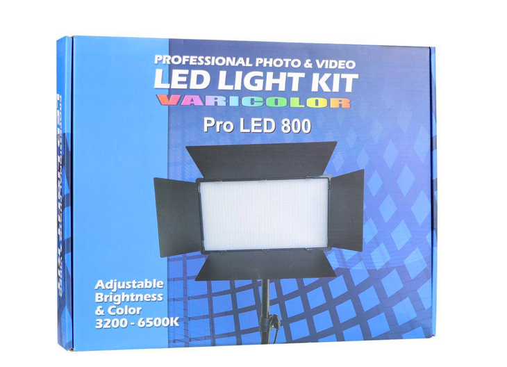 Лампа-видеосвет LED U800 50 Вт 960 Lights 3200K-6500K 29x17 см - фото 5