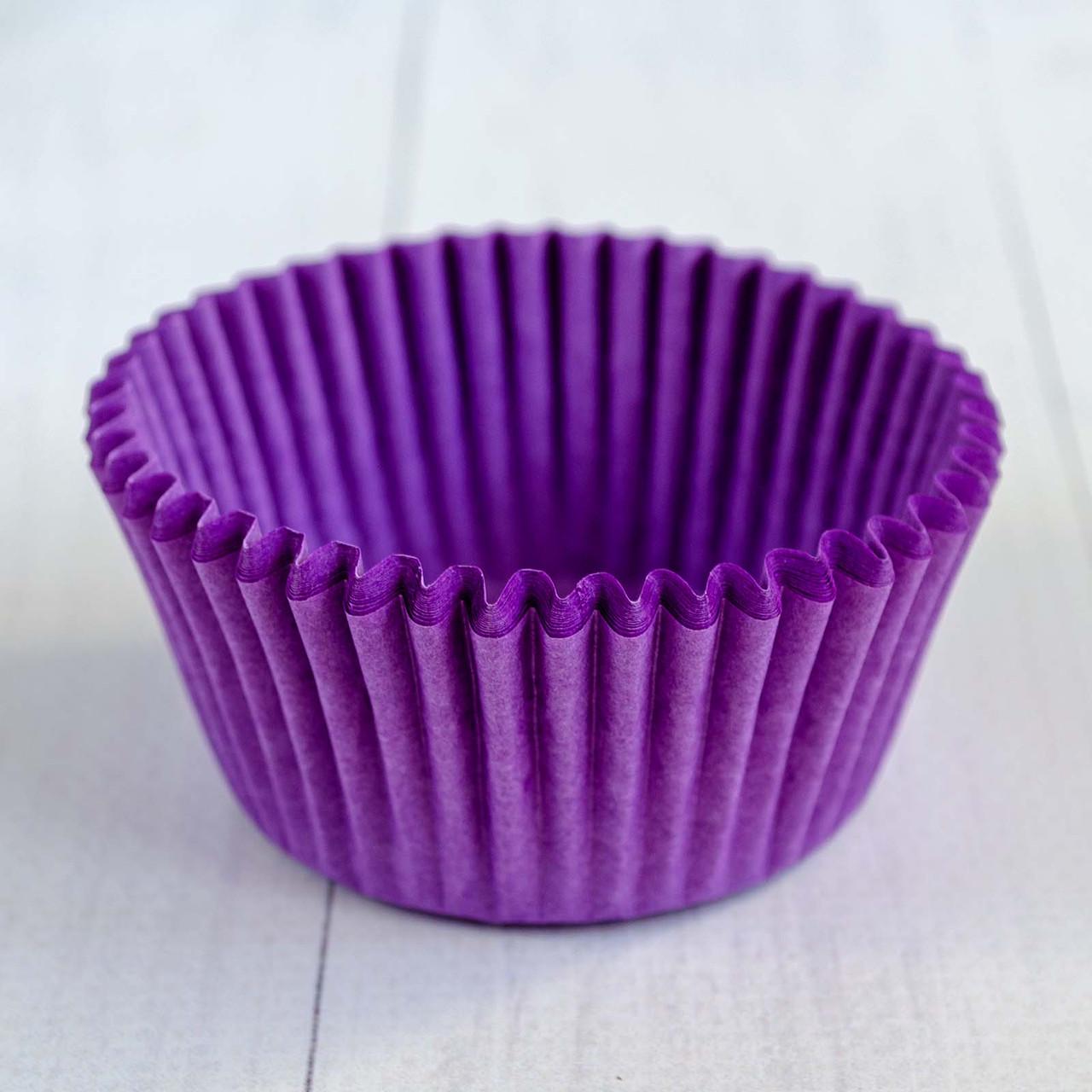 Формы для кексов/маффинов/капкейков бумажные 50х30 мм 100 шт. Фиолетовый (50081) Формы для кексов/маффинов/капкейков бумажные 50х30 мм 100 шт. Фиолетовый (50081)