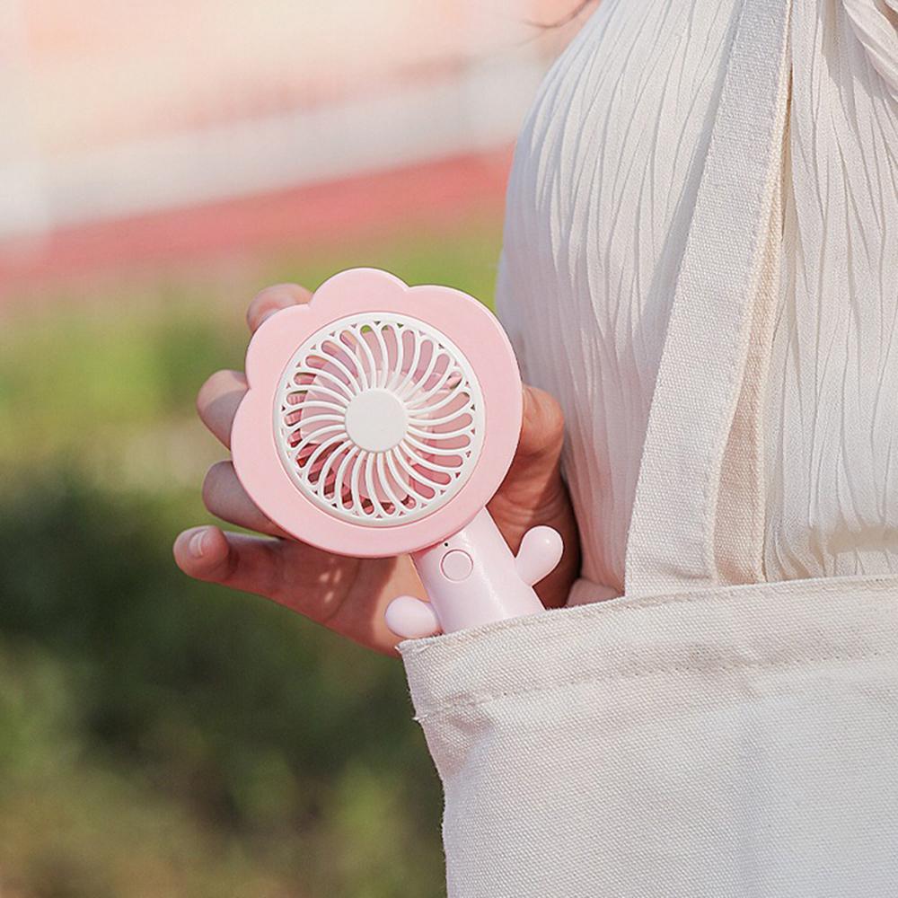 Вентилятор портативний на акумуляторі та USB Квітка Рожевий (51-рож-BT-8861) - фото 8 Вентилятор портативний на акумуляторі та USB Квітка Рожевий (51-рож-BT-8861) - фото 8
