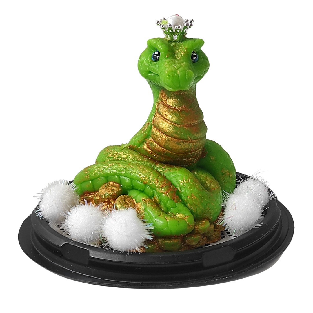 Мыло Bila Lileya Змея королева на монетах в куполе ручная работа (MS-00715)