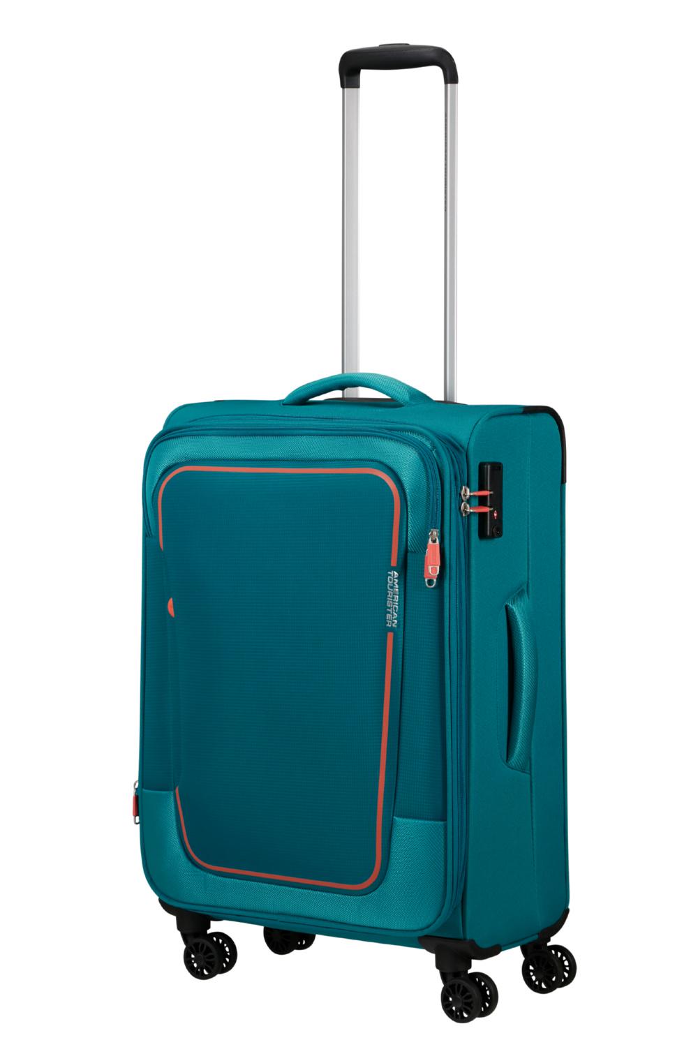 Чемодан American Tourister PULSONIC 68x44x27-30 см Бирюзовый (MD6*21002) - фото 9