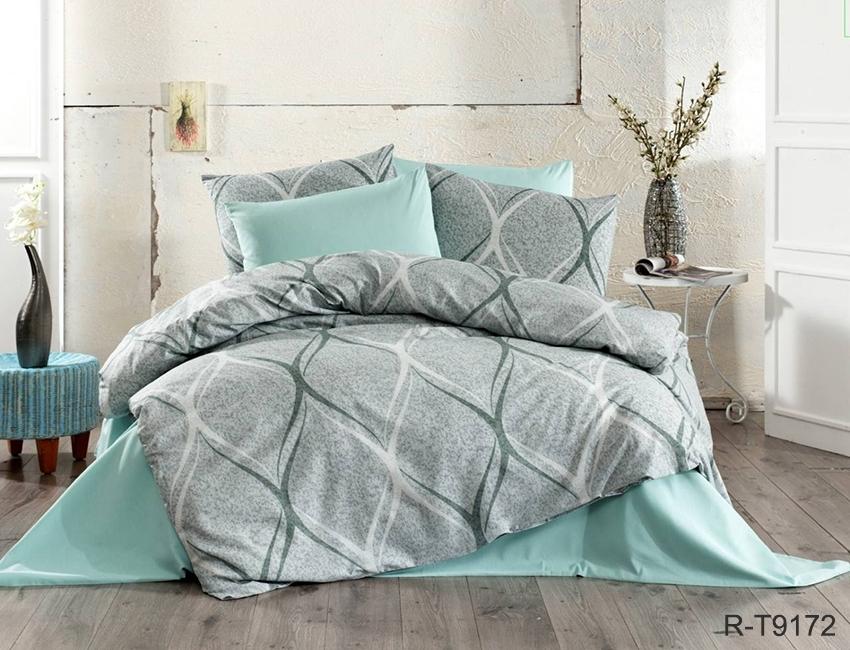 Комплект постільної білизни TAGtekstil двуспальний наволочки 70x70 см (R-T9172д)