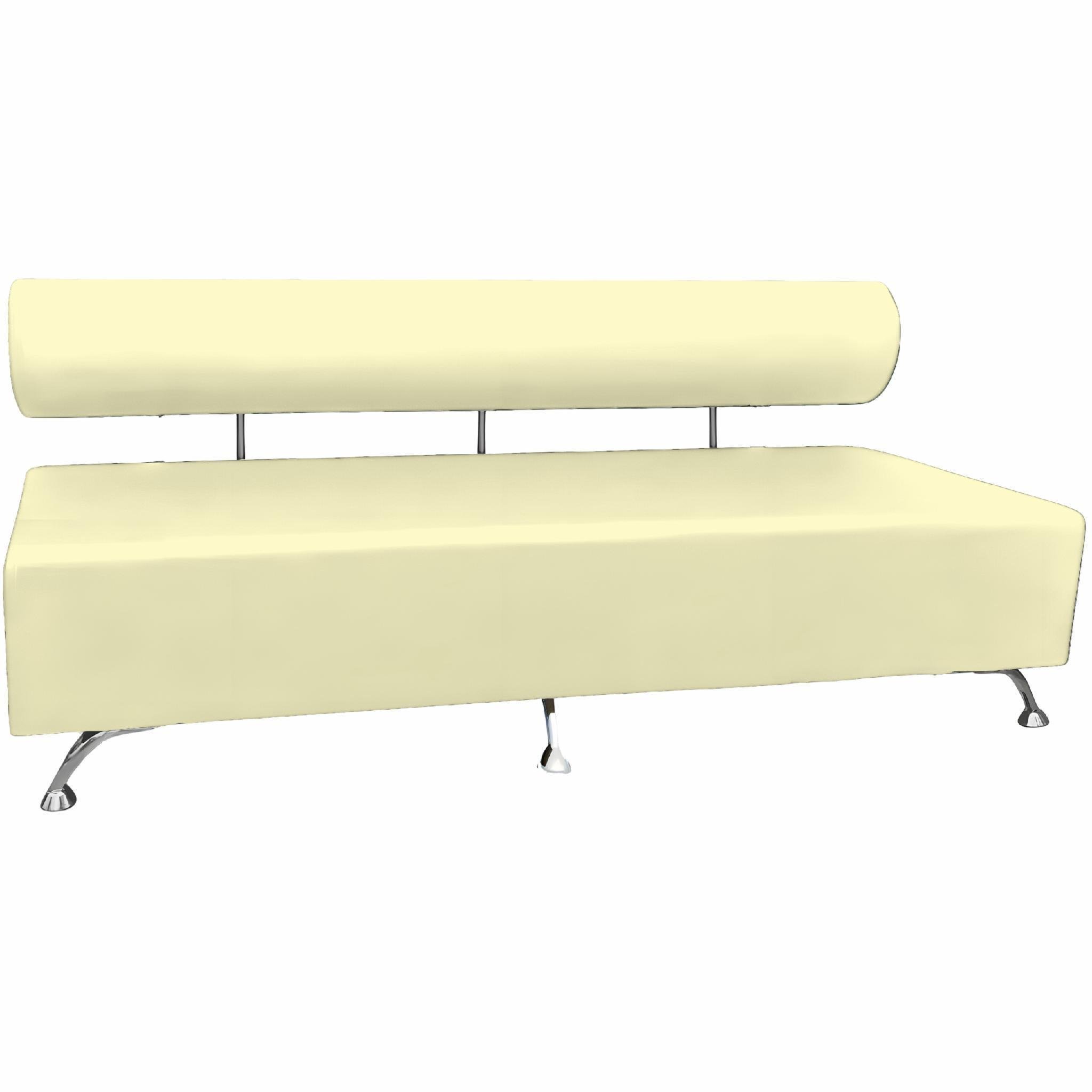 Диван офисный AVVS для ожидания/приемной 200 см с ножками 12 см Бежевый (gnuta-75x200-beige) - фото 1 Диван офисный AVVS для ожидания/приемной 200 см с ножками 12 см Бежевый (gnuta-75x200-beige) - фото 1