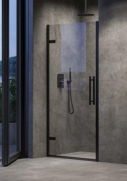 Душові двері Aquanil Crystal 200х79-81 см Чорний