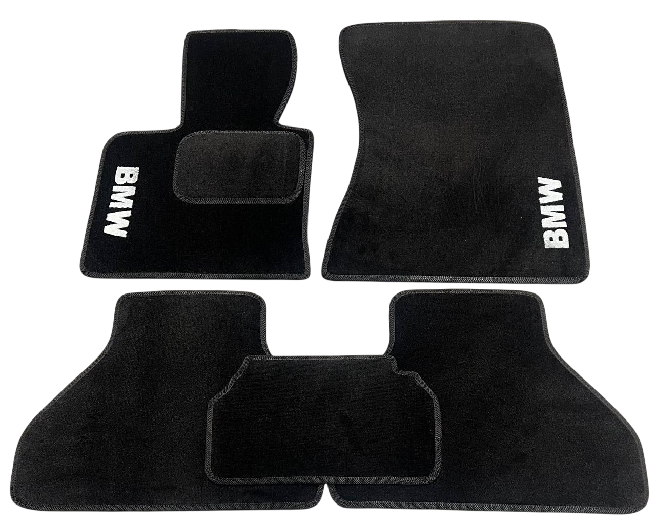 Килимки в салон ворсові для BMW X5/X6 E70/E71 2006-2013/ворс преміум 5 шт. Чорний (27326716)