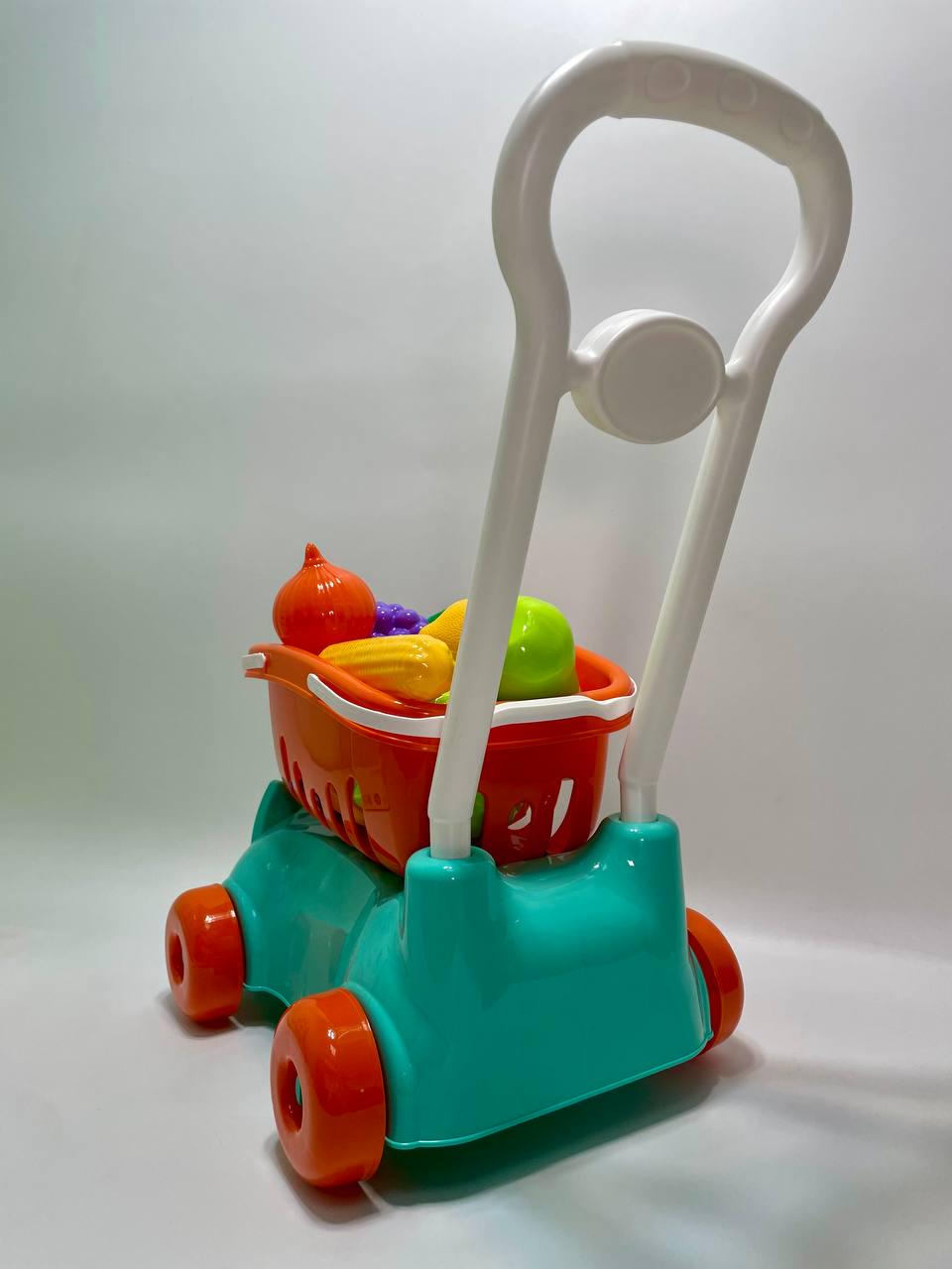 Іграшка ТехноК Toys Візок 7570 3 16 продуктів/в коробці - фото 2 Іграшка ТехноК Toys Візок 7570 3 16 продуктів/в коробці - фото 2