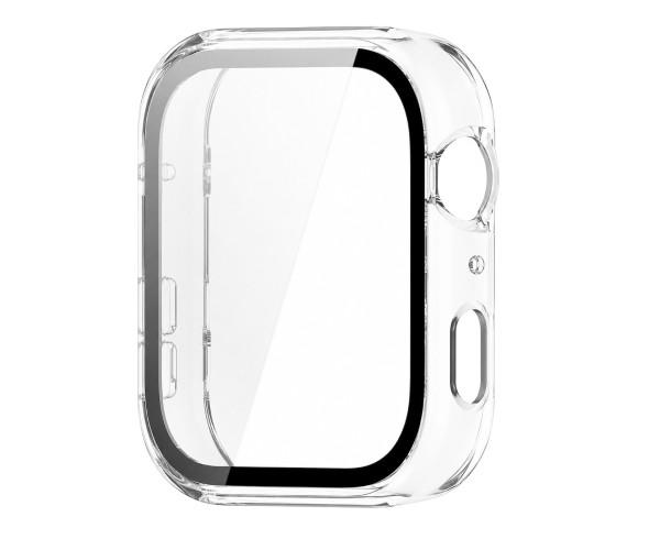 Чехол с защитным стеклом Protective Cover with Glass для Huawei Watch Fit 5 Pro Прозрачный