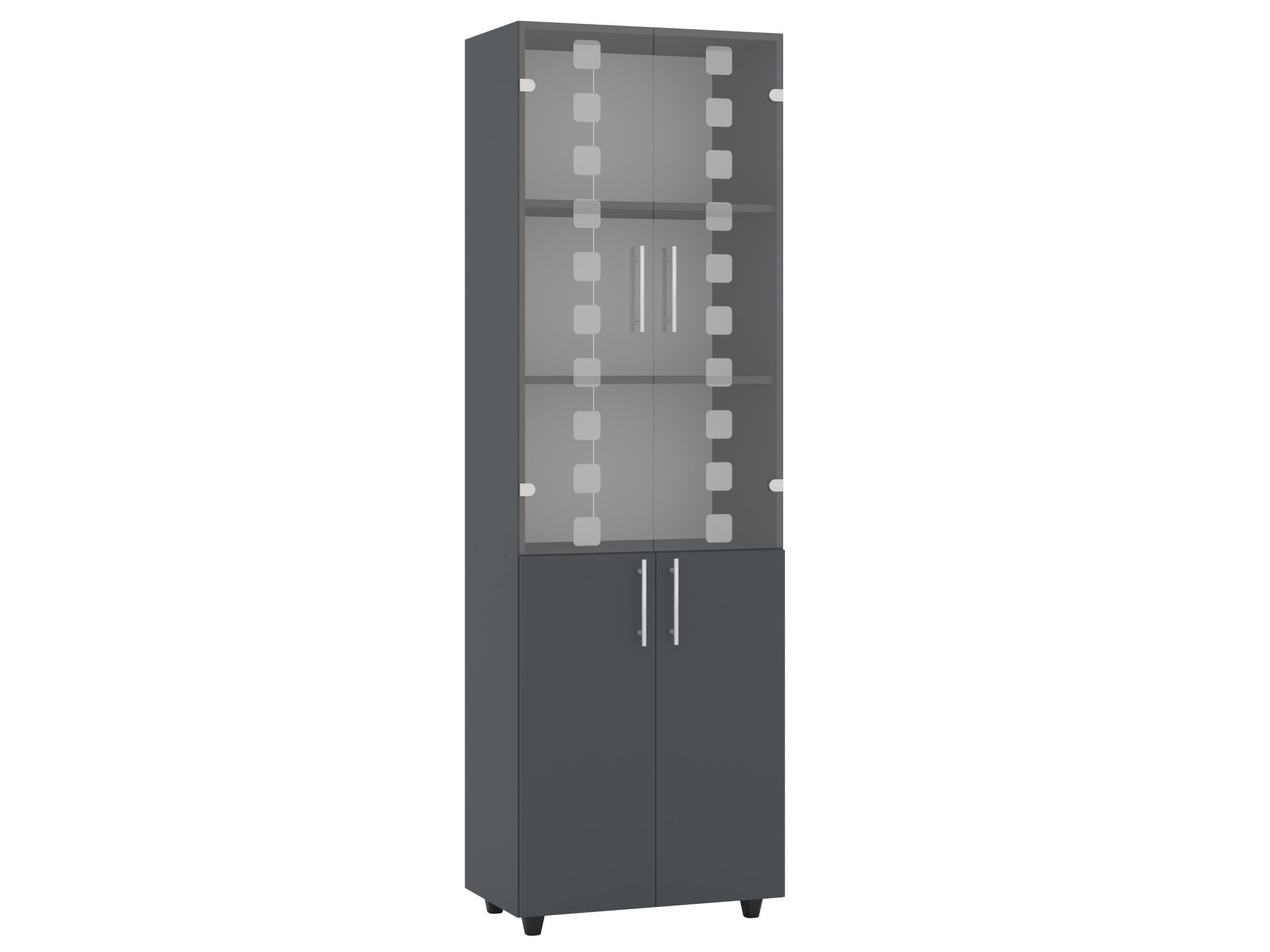 Шкаф гардеробный PEHOTIN ШД-2 60х38х189,5 см Антрацит (PN-102244)
