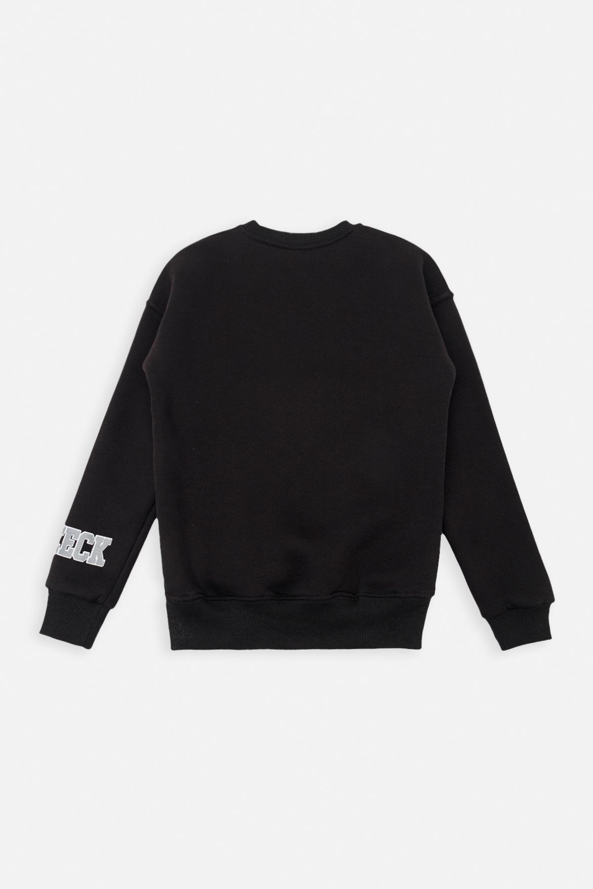 Свитшот для мальчика ЦБ-00260721 122 см Черный (28576546)