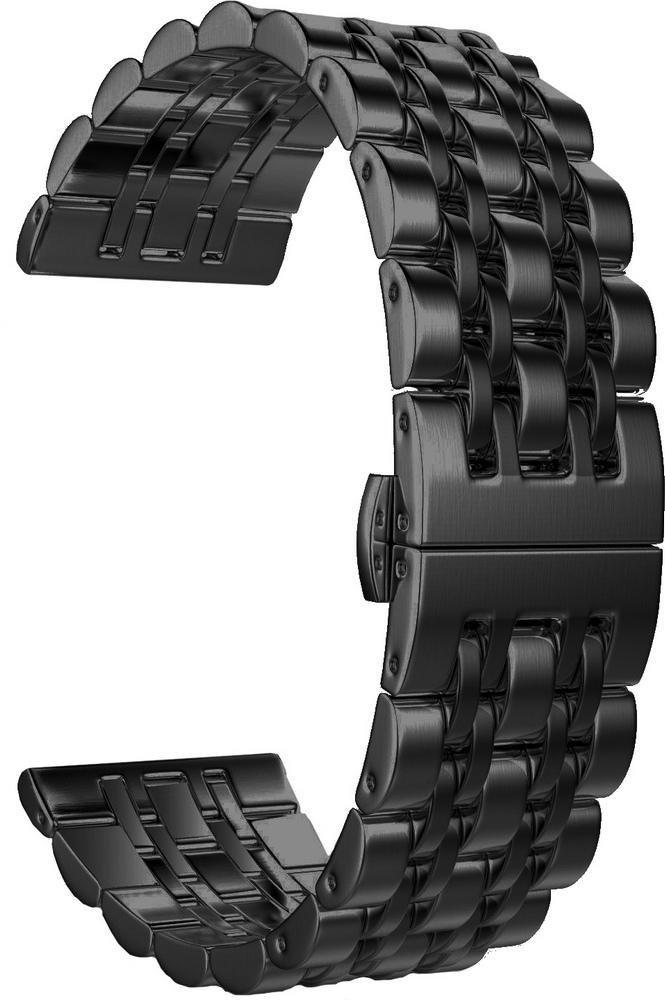 Браслет металлический Spinye для Amazfit Pop 3S/3R Black (34441-2B) - фото 2 Браслет металлический Spinye для Amazfit Pop 3S/3R Black (34441-2B) - фото 2